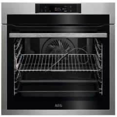 AEG BPE742380M 59.5cm Built In Electric Single Oven - Anti-Fingerprint stainless steel