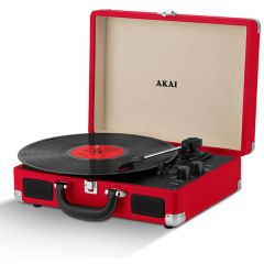Akai A60011NR Portable Record Player With Bluetooth