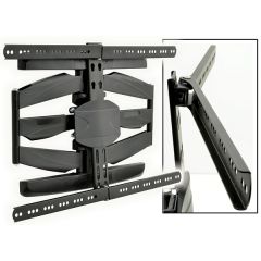 Av:Link 129.561UK Full Motion TV Wall Bracket For Flat Or Curved Screens 32' To 65'
