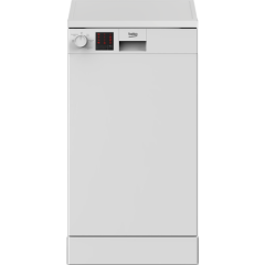 Beko DVS05C20W 45Cm 10 Place Slimline Dishwasher - White - E Energy Rated