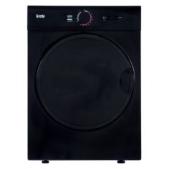 Creda C3TDBL Compact 3Kg Rear Vented Tumble Dryer - Black