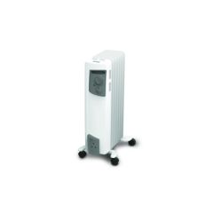 Creda COR15TS 1.5Kw Oil Filled Radiator, 2 Heat Settings, Thermostat + Frost Protection