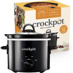 Crock Pot CSC080 1.8L Slow Cooker - Black