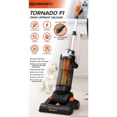 Daewoo FLR00153 Tornado F1 750W Bagless Upright Vacuum