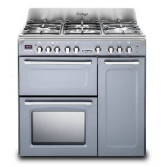 Delonghi D3VR908DF/SLATE Vintage Three Cavity Dual Fuel Range Slate Inc Lpg Jets