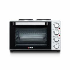 Haden 198204 25L Table Top Mini Oven With Two Hot Plates