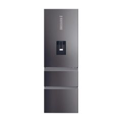 Haier HTW5618EWMP 60Cm 3D Fridge Freezer With Water Dispenser - Dark Inox