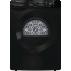Hisense DHGE901B 9Kg Heat Pump Tumble Dryer A++ Rating Black