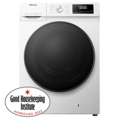 Hisense WFQA1214EVJM 12Kg Washing Machine 1400Spin With Steam - White