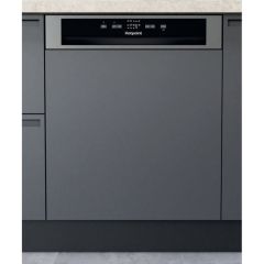 Hotpoint H3BL626XUK 14 Place Semi Integrated Dishwasher - Stainless Steel