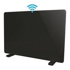 IGENIX IG9521BLWIFI 2Kw Smart Glass Panel Heater - Black