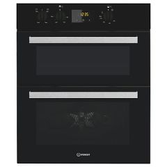 Indesit IDU6340BL Built Under Double Oven 1xTop + 1xBottom Oven Shelves