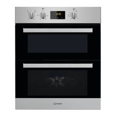 Indesit IDU6340IX Built Under Double Oven 1xTop + 1xBottom Oven Shelves
