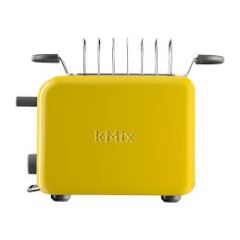 Kenwood TTM020YW Kenwood Kmix Pop Art Yellow 2 Slice Toaster
