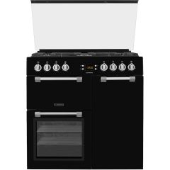 Leisure CC90F531K 90Cm Chef Master Dual Fuel Range Cooker Black