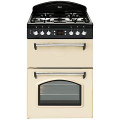 Leisure CLA60GAC 60Cm Double Oven Gas Cooker Cream