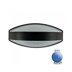 Massive 17170/30/10 Denver Ip44 Outdoor Wall Light Black 1X 9W