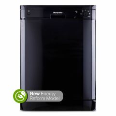 Montpellier DW1255K 60Cm Black Dishwasher 12 Place