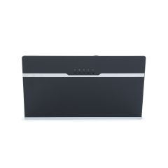 Montpellier MHD650BK 60Cm Slanted Black Glass Hood 