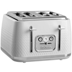 Morphy Richards 243012 Verve White 4 Slice Toaster 
