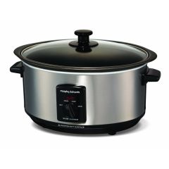 Morphy Richards 48701 Sear & Stew Slow Cooker Brushed Stainless Steel
