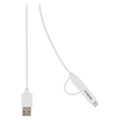 Nedis VLMP39400W1.00 2 In 1 Charge Cable 