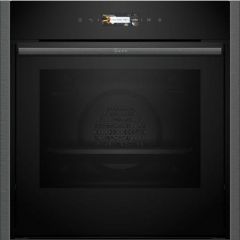 Neff B54CR71G0B Graphite Slide + Hide Built In Single Oven Pyrolytic