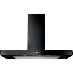 RANGEMASTER 105190 110Cm Flat Hood Black
