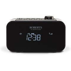 Roberts Radio ORTUS 2B Dab+/Dab/Fm Alarm Clock Radio With USB Smartphone Charging - 2 Alarm Timers -