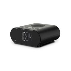 Roberts Radio ORTUSCHARGEBK Ortus Charge in Black FM Bluetooth Wireless Charging Clock Radio 