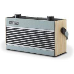 Roberts Radio RAMBLER BT BLUE Dab/Dab+/Fm Bluetooth Digital Radio Pastel Blue