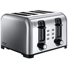 Russell Hobbs 23540 S/Steel 4 Slice Toaster