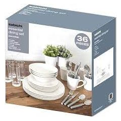 Sabichi 184511 36 Piece Dinner Set