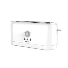 Sabichi 189127 4 Sliced Long Slot Toaster - White