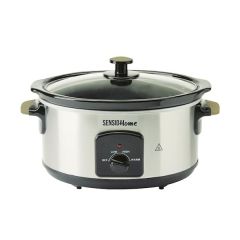 Sensio JS9928 Slow Cooker 1.5 Litre 120 Watts 3 Heat Settings