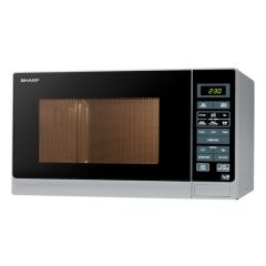 SHARP R372SLM 900W 25L Silver Microwave