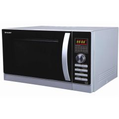 SHARP R843SLM 25 Litre Combination Microwave Oven - Silver
