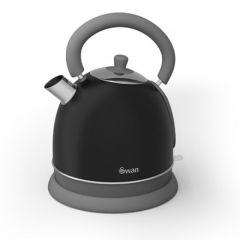 Swan SK261020BN 1.8 Litre Retro Dome Kettle - Black