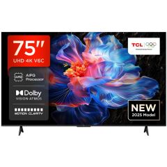 75V6c-Uk 75" 4K Direct Led Hdr TV Google TV