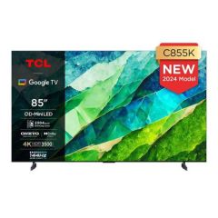 TCL 85C855K 85' 4K Qled Mini-Led Premium Google TV Dolby Atmos + Vision