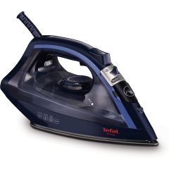 Tefal FV1713 Steam Iron, 90G Steam Boost, 2000W, Black + Blue 