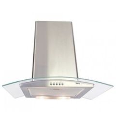 Teknix BITKHG61X 60Cm Glass Chimney Hood Stainless Steel