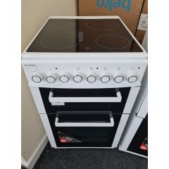 Teknix TK52TCW 50Cm Twin Cavity Ceramic Cooker