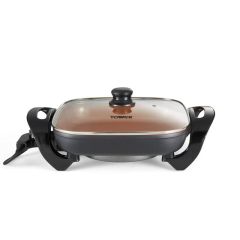 Tower T14036COP Cerasure+ Copper Electric Teppanyaki Grill Copper