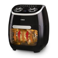 Tower T17038 Vortx 2000W 11L 5-In-1 Manual Air Fryer Oven With Rotisserie