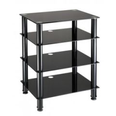 TTAP AVS-C303R Hifi 4 Shelf Glass Stand Clear