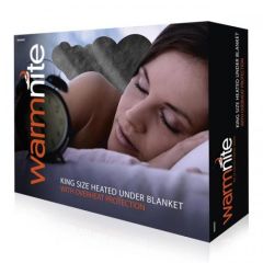 Warmnite WN49003N King Size Electric Blanket, Single Control