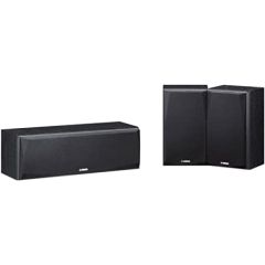 Yamaha NSP51 BLACK Centre And 2 Surround Speaker Package