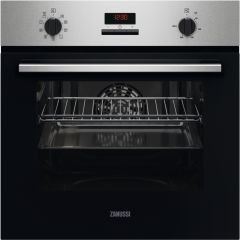 Zanussi ZOHHE2X2 Built In Electric Single Oven - Stainless Steel
